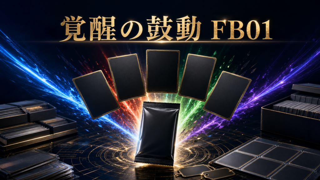 覚醒の鼓動FB01の当たり・収録カード｜相場の見方のアイキャッチ