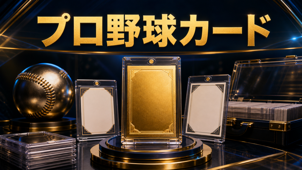プロ野球カード高額ランキング｜価値の見分け方と売り方のアイキャッチ