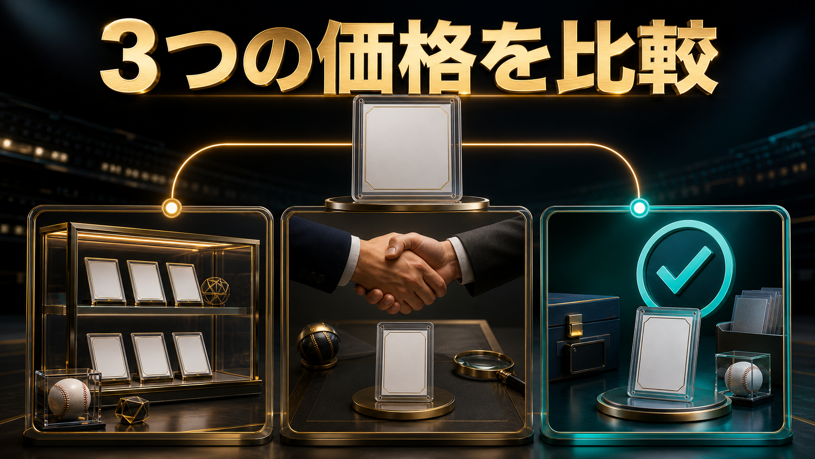 プロ野球カード高額ランキング｜価値の見分け方と売り方：3つの価格を比較