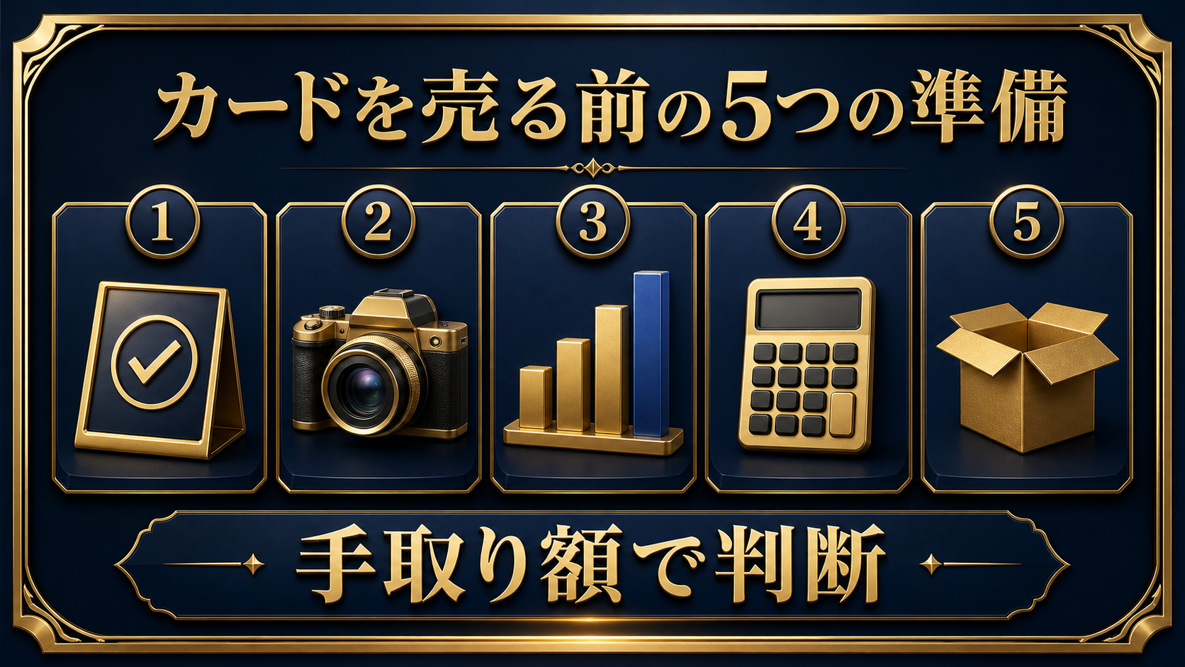 売る前の5つの準備