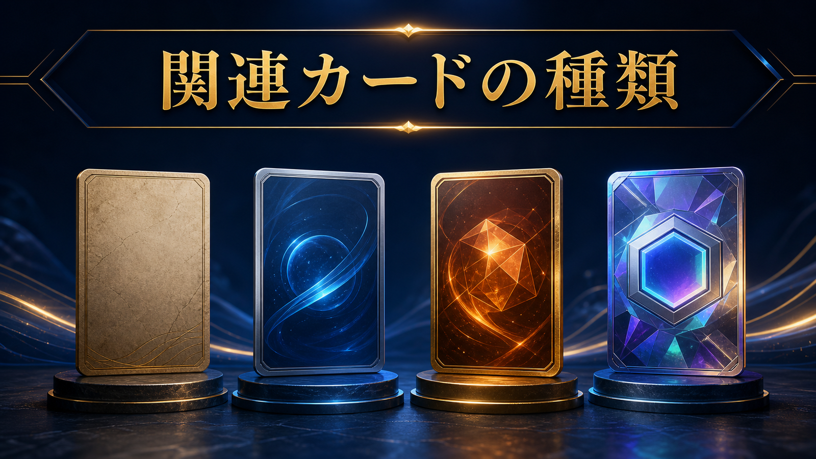 バシャーモ関連カードの種類と役割を整理した図