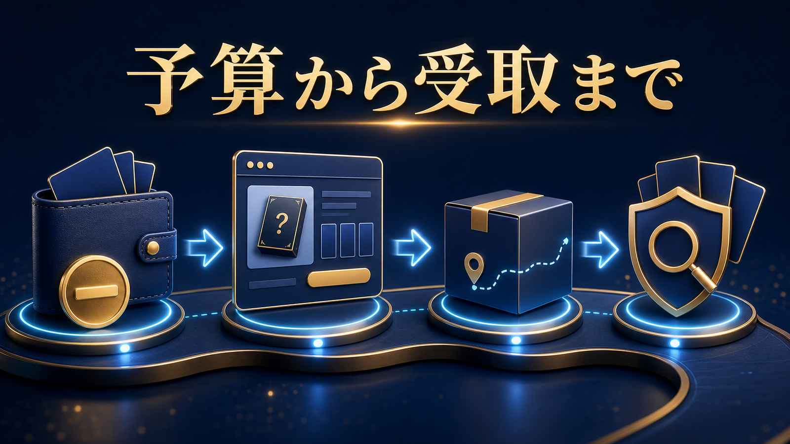 安全に楽しむ｜予算から受取まで