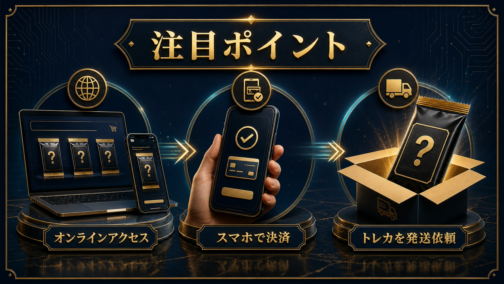 どっかん!トレカの良い評判と悪い評判を5つの利用場面で整理した図解