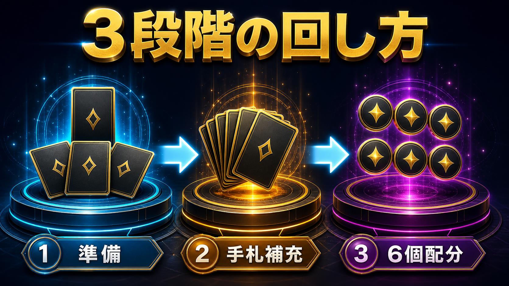 ドラパルトexデッキレシピ｜回し方・ダメカン配分・対策：3段階の回し方