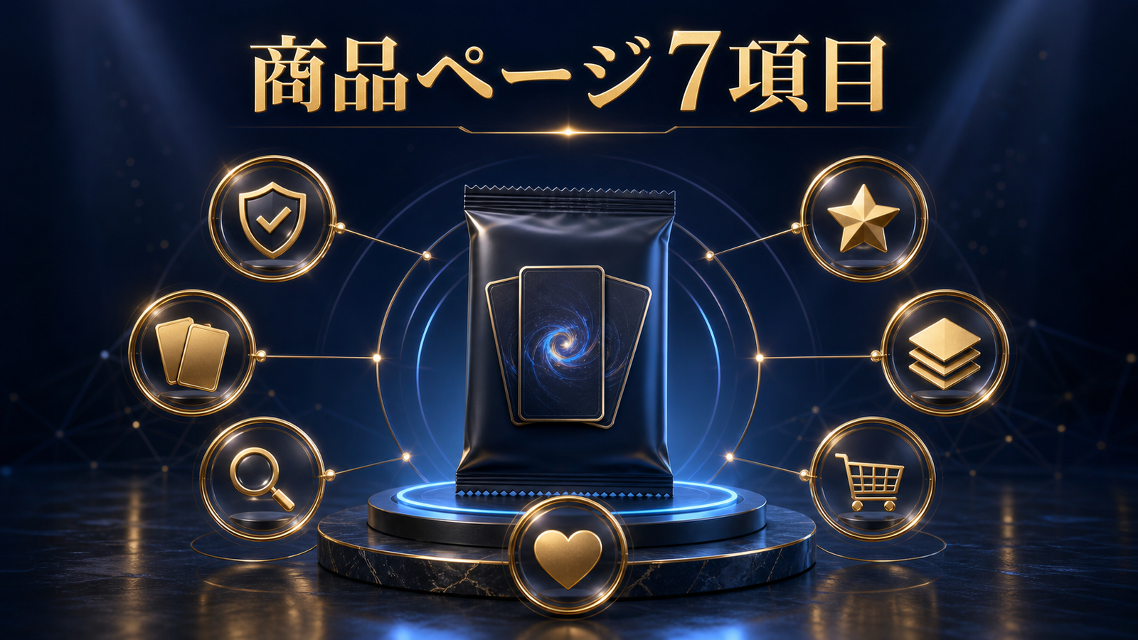 オリパの商品ページで見る7項目を整理した図