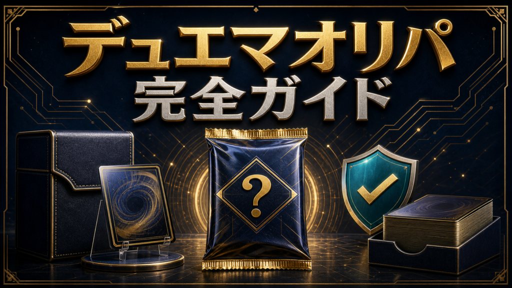デュエマオリパとデッキオリパの選び方アイキャッチ