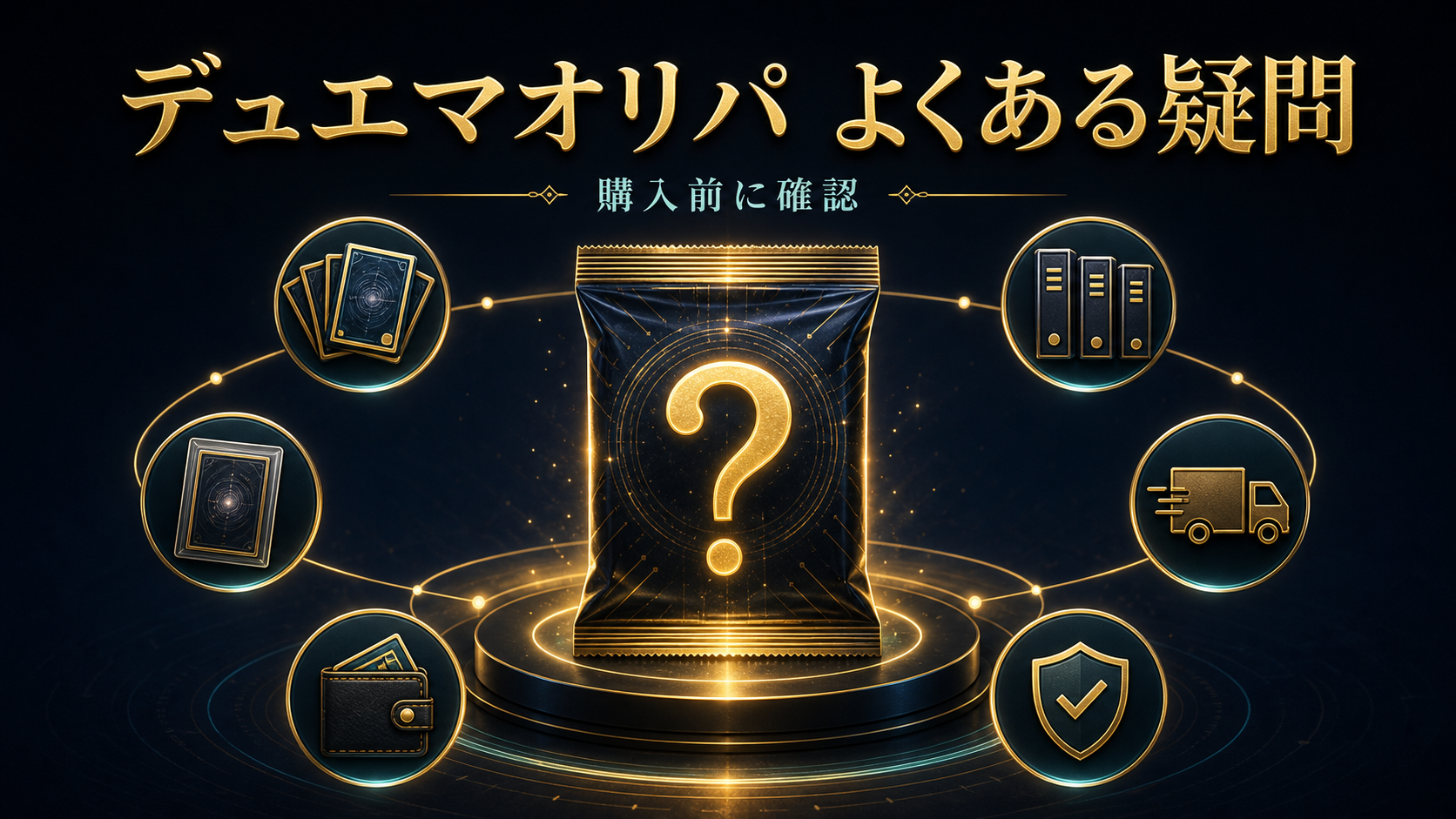 デュエマオリパのよくある質問を整理した図解