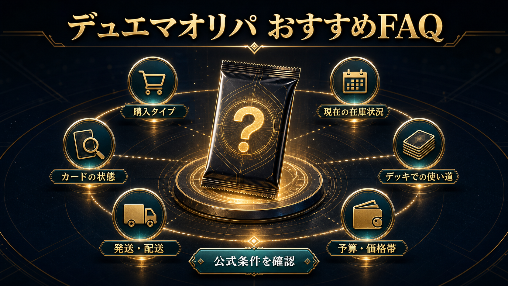 デュエマオリパおすすめ選びのFAQ図解