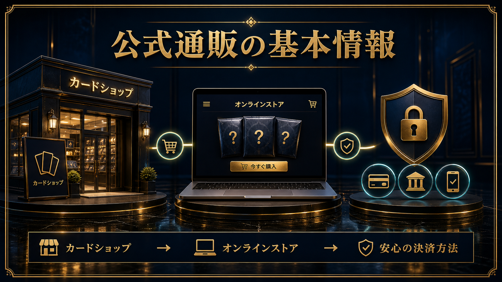 フルコンプのオリパを公式通販と実店舗に分けて評価する結論図解