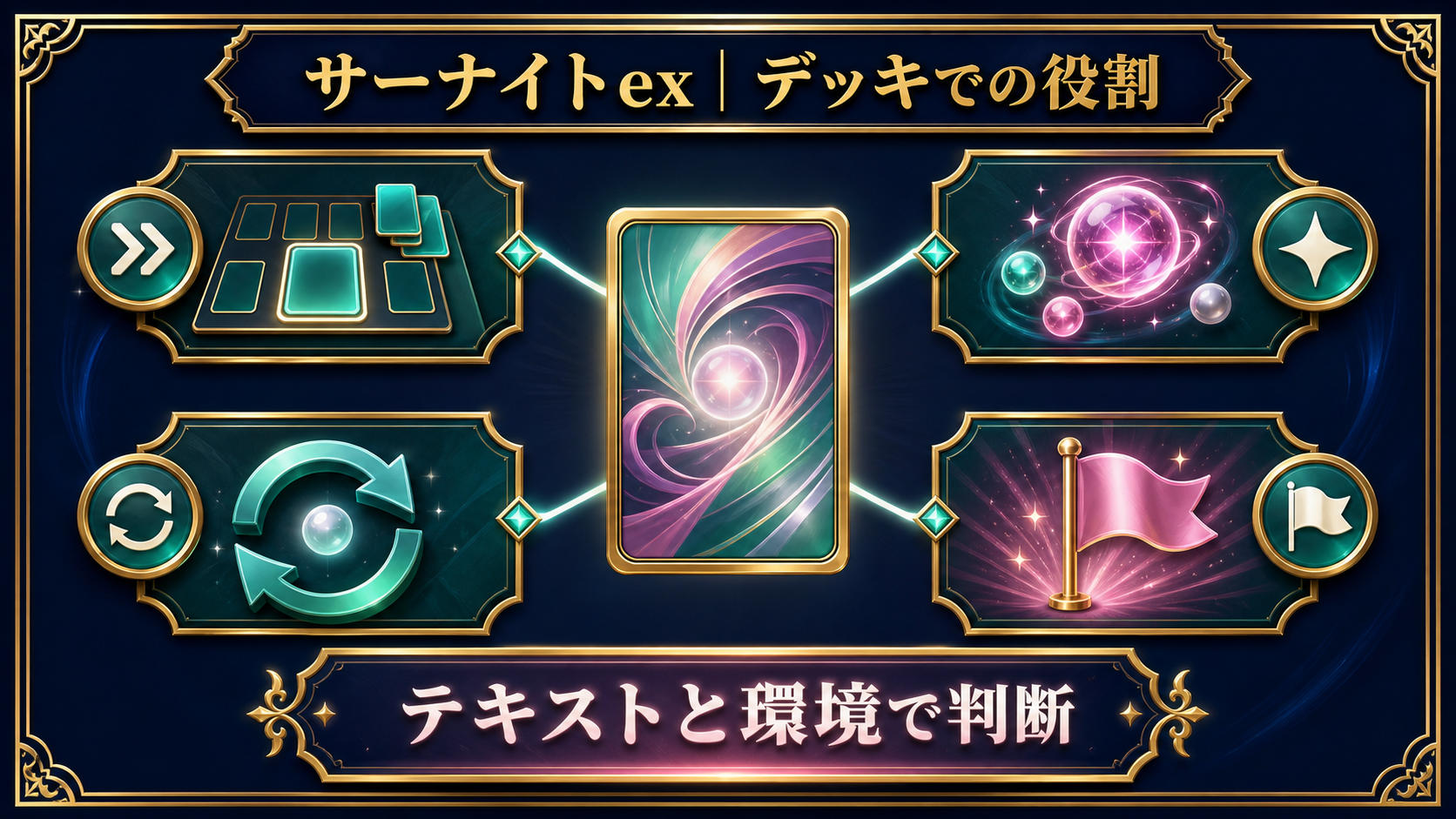 デッキでの役割｜採用判断