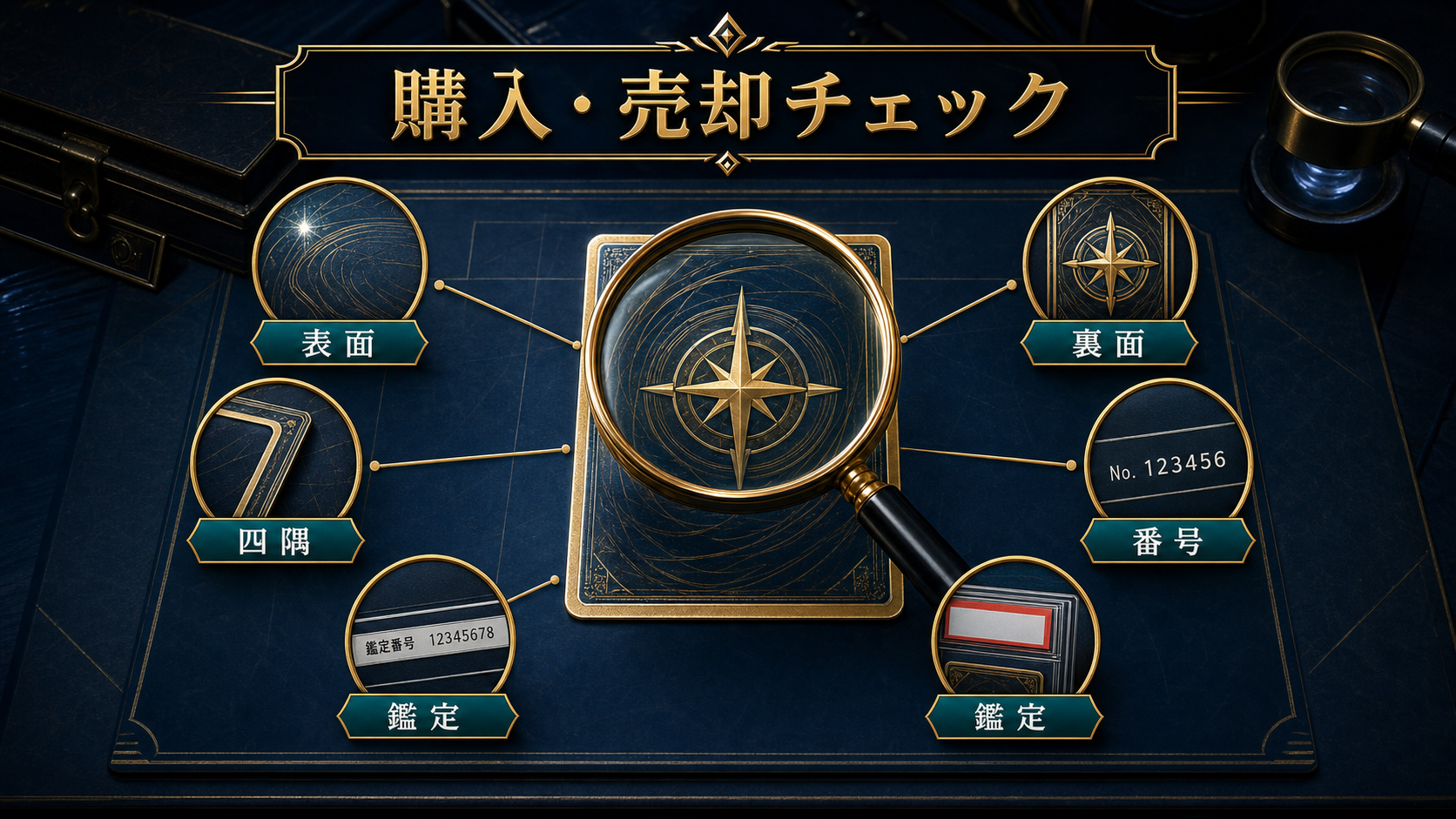 アイリスSRの番号・真贋・状態・価格を確認するチェック図