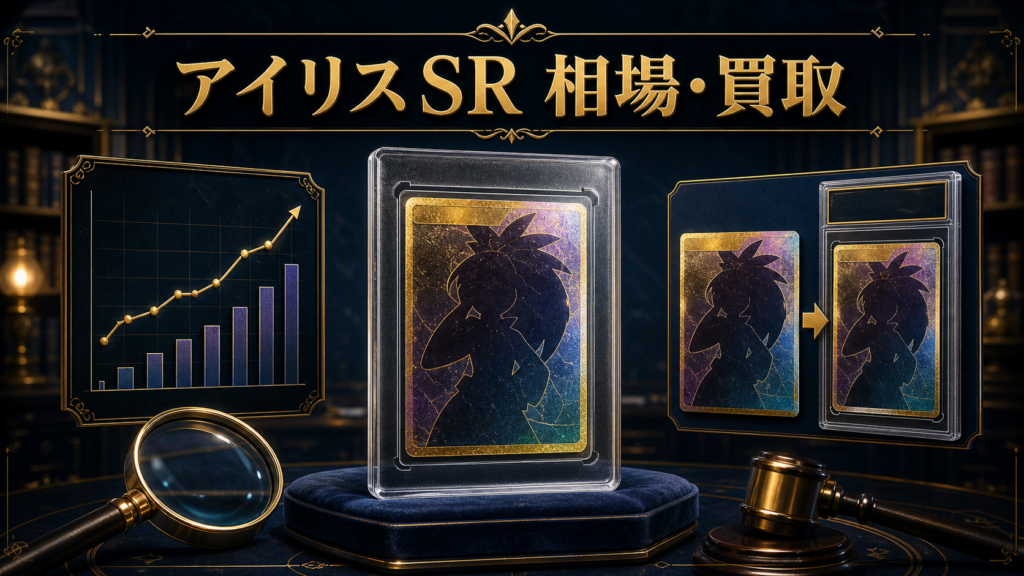アイリスSRの価格・買取相場｜高騰理由とPSA10の値段のアイキャッチ