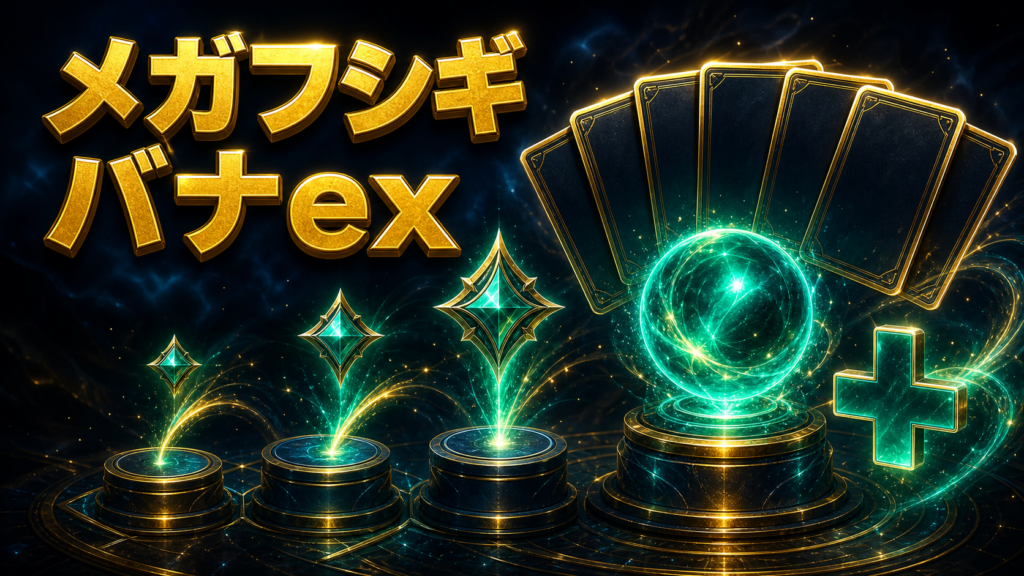 メガフシギバナexデッキレシピ｜回し方・採用カードのアイキャッチ
