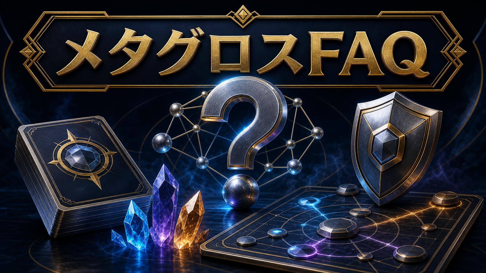 メタグロスデッキの進化・エネルギー・弱点・調整に関するFAQ図