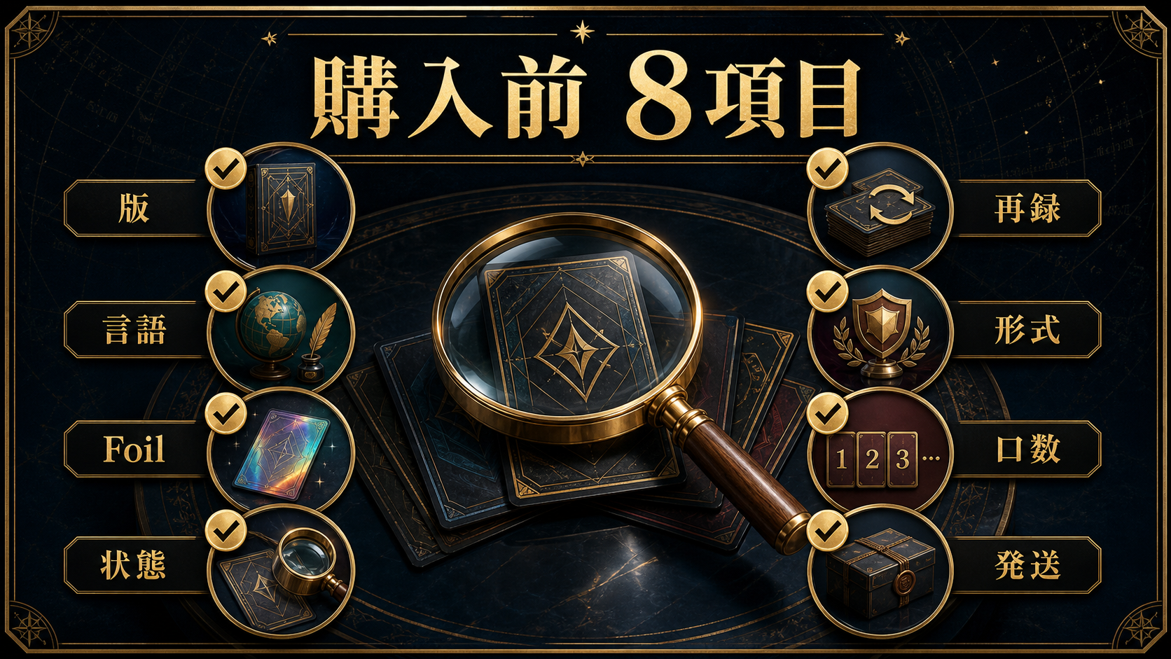 MTGオリパ購入前の7項目チェック図解