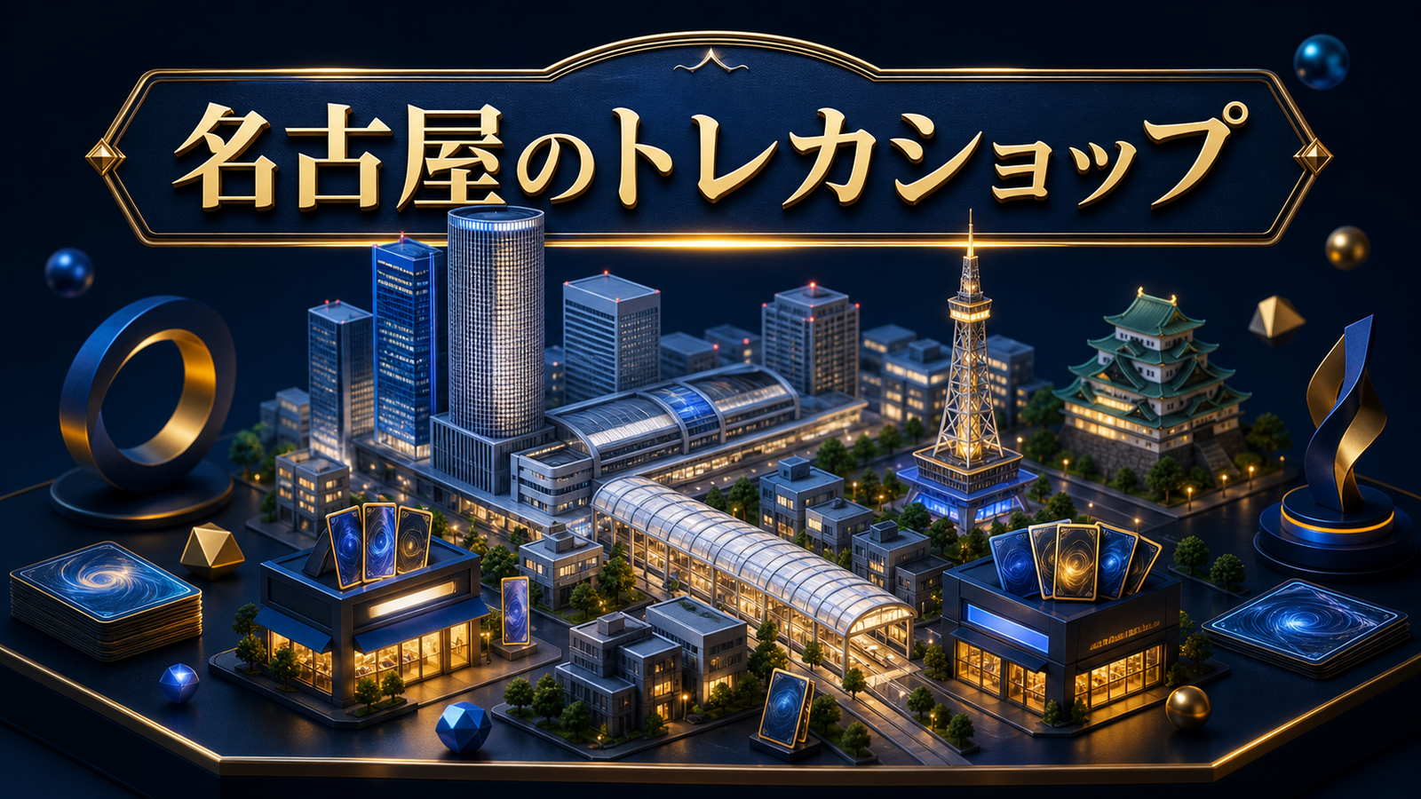 名古屋のトレカショップガイド｜大須・名駅・栄を比較