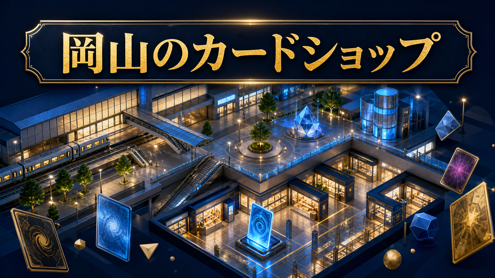 岡山のカードショップガイド|ポケカ・ワンピース取扱店