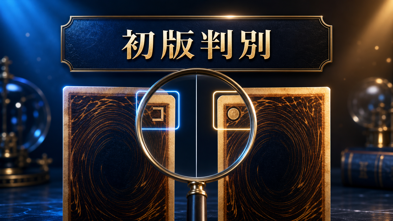初版判別|拡張マークと例外