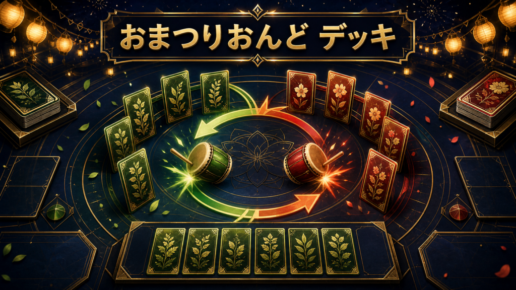 おまつりおんどデッキレシピ｜カミッチュの回し方と対策のアイキャッチ