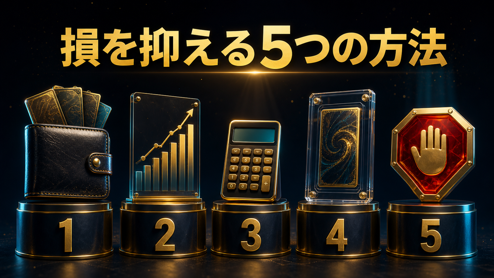 オリパの損失を抑える予算管理と撤退ルール5項目