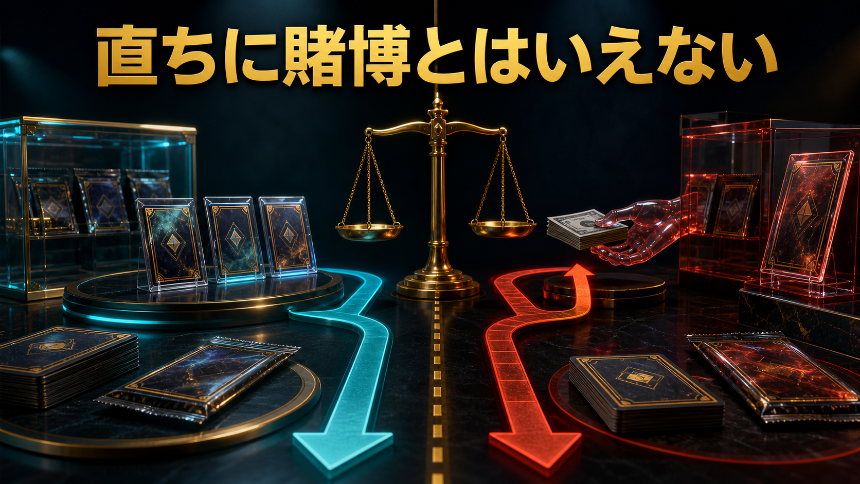オリパは物品販売だが設計によって賭博リスクが変わる結論