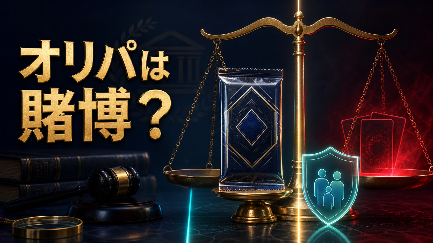オリパと賭博罪の境界線を解説する記事のアイキャッチ