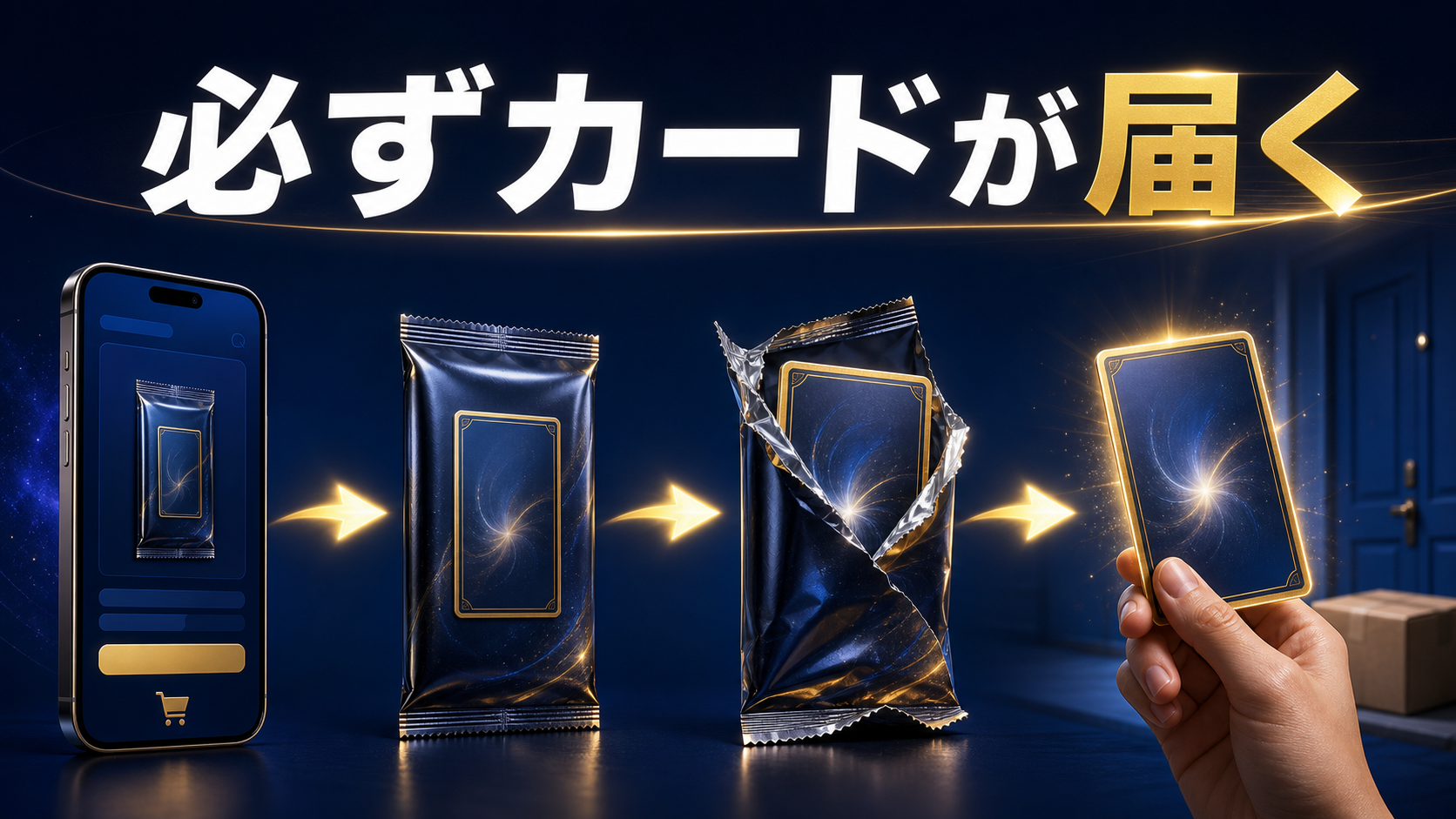 オリパとは？必ずカードがもらえる売買の仕組み(見出しバナー)