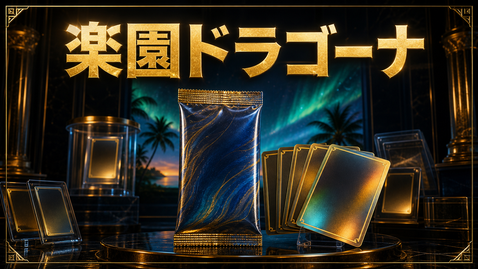 楽園ドラゴーナの収録カード｜当たり・レアリティの見方のアイキャッチ