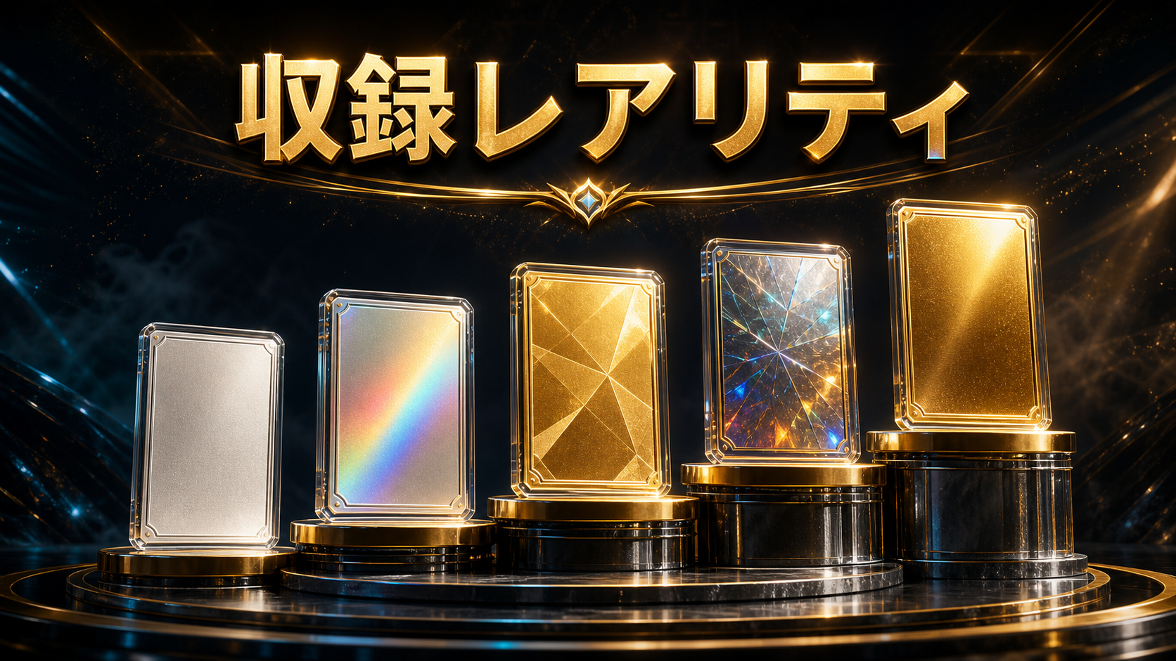 楽園ドラゴーナの収録カード｜当たり・レアリティの見方：収録レアリティ