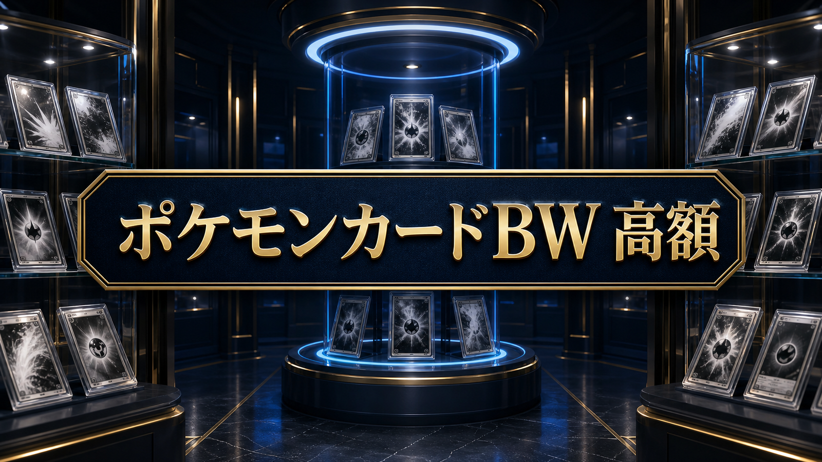 ポケモンカードBWの高額カード|見分け方と売買注意点