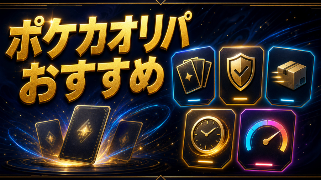 ポケカオリパおすすめ5選｜安全性・送料・発送で比較のアイキャッチ