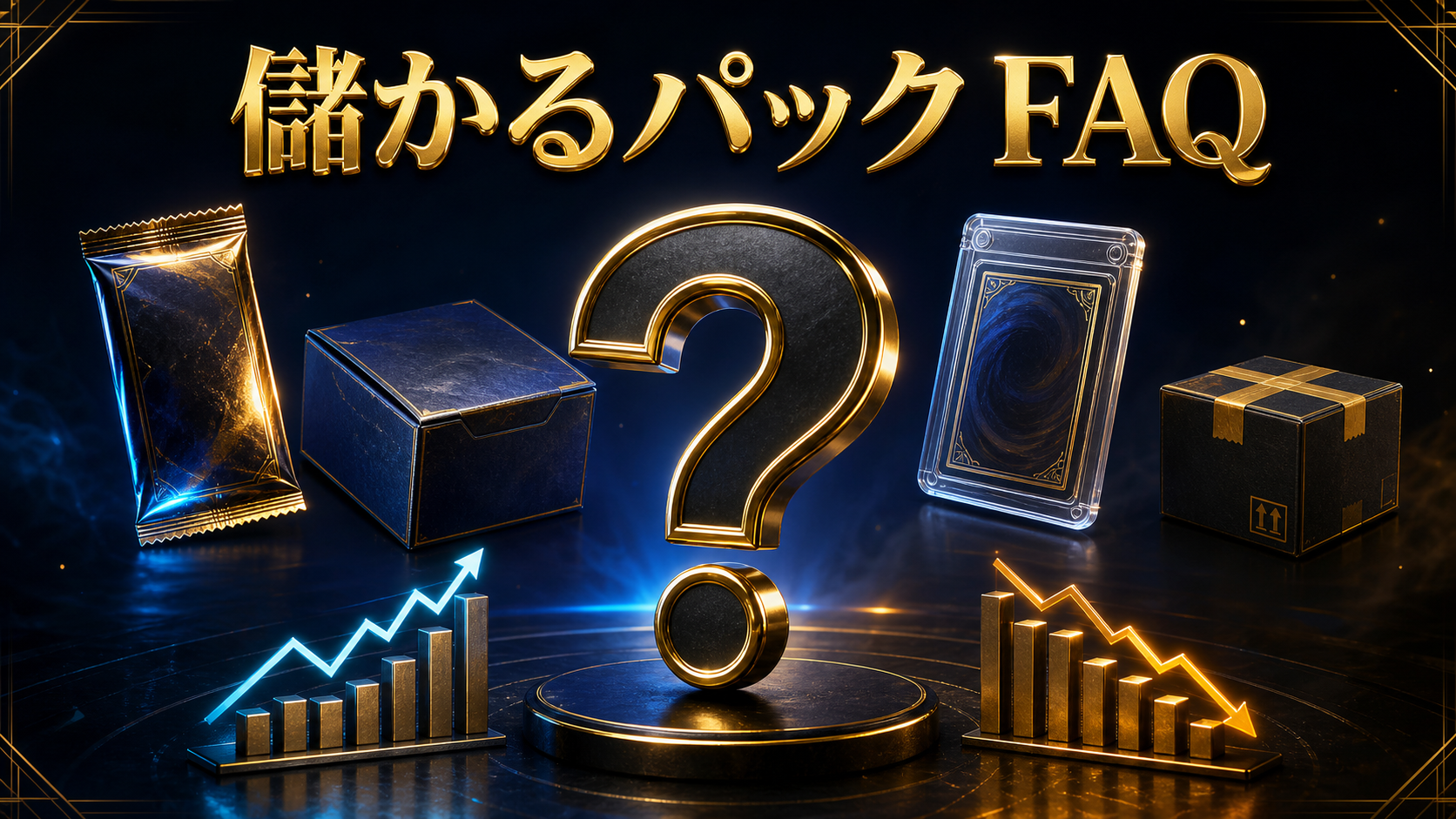 ポケカで儲かるパックは?期待値の見方と買い方:儲かるパックFAQ