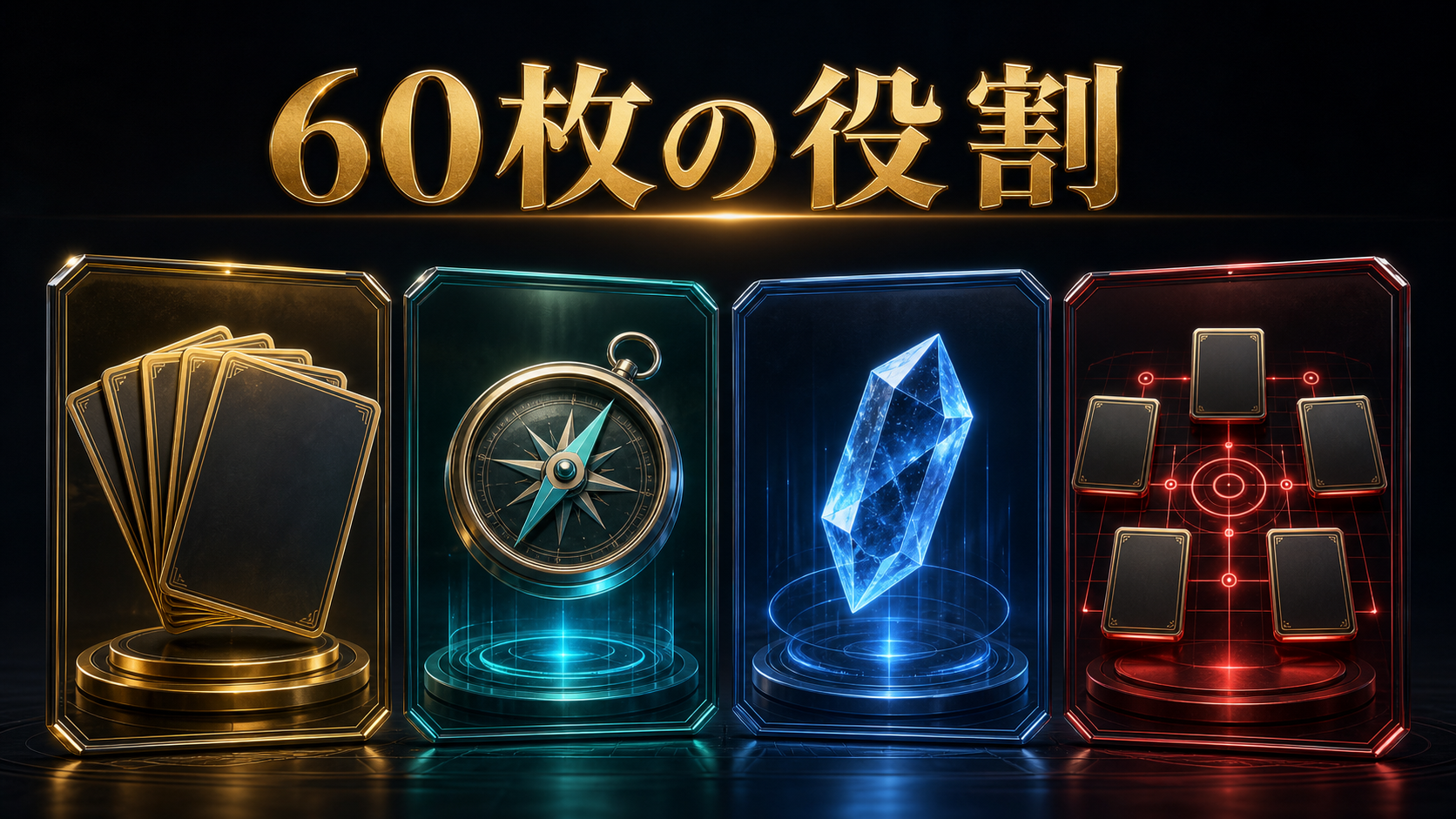 ロケット団デッキレシピ|主軸の選び方・回し方・対策:60枚の役割