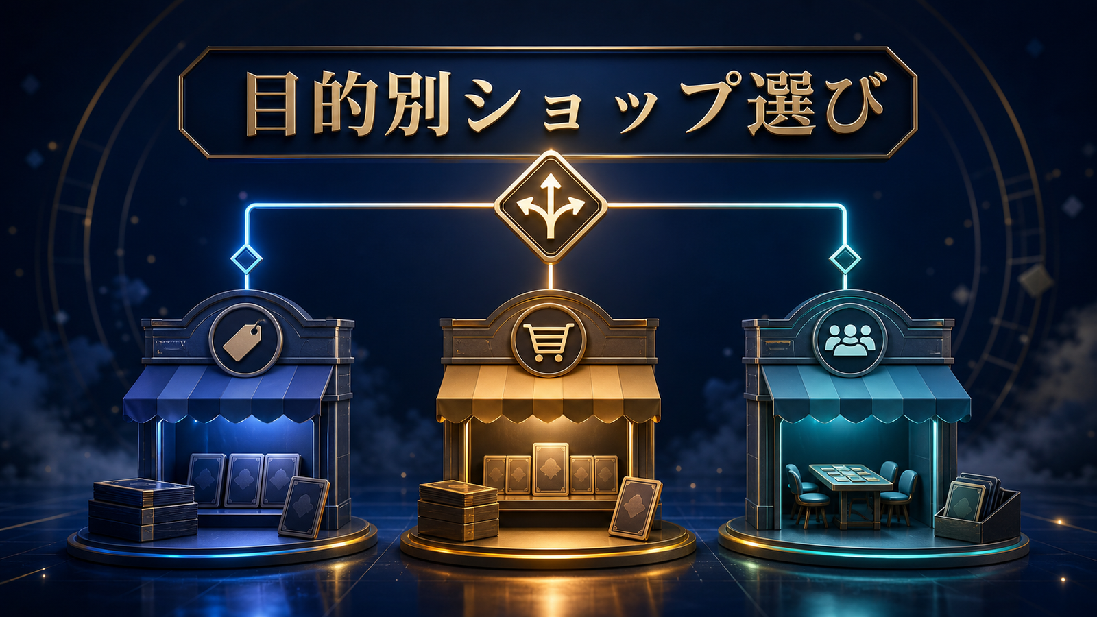 目的別|ショップ選びの分岐