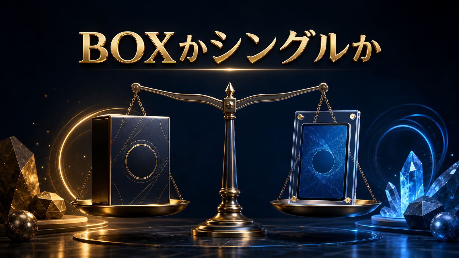 BOX・シングル購入の選び方を整理した図