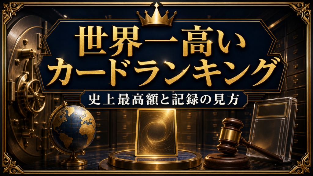 世界一高いカードランキング｜史上最高額と記録の見方のアイキャッチ
