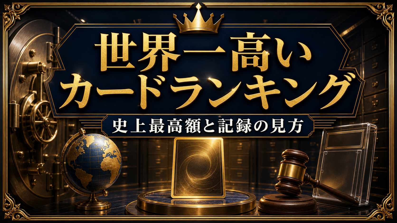 世界一高いカードランキング｜史上最高額と記録の見方のアイキャッチ