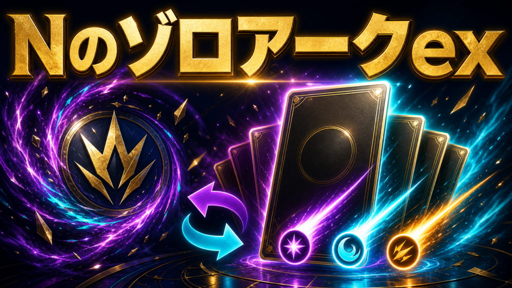 Nのゾロアークexデッキレシピ｜回し方・採用カードのアイキャッチ