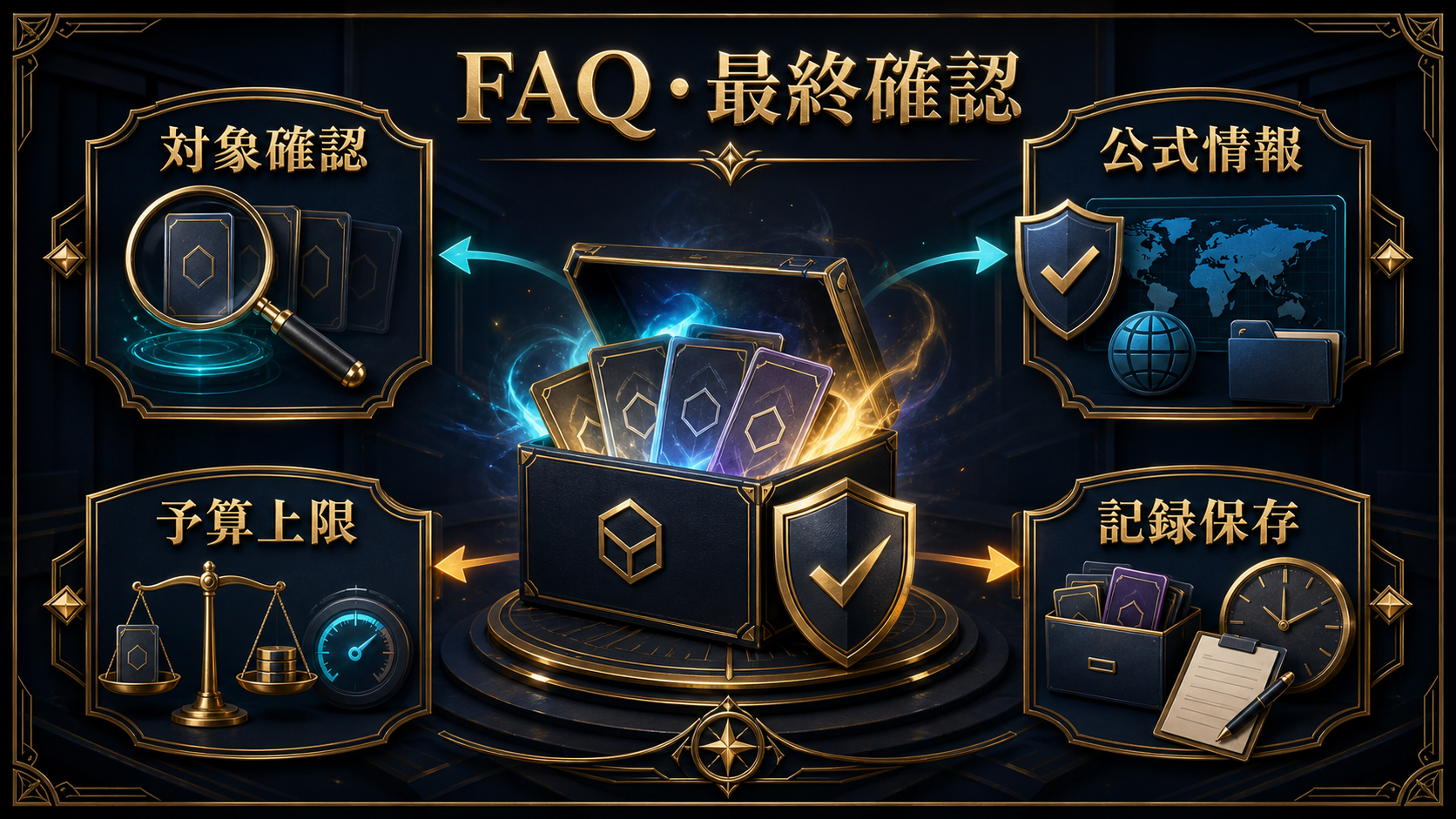 BOX オリパのよくある質問と最終判断を整理した図