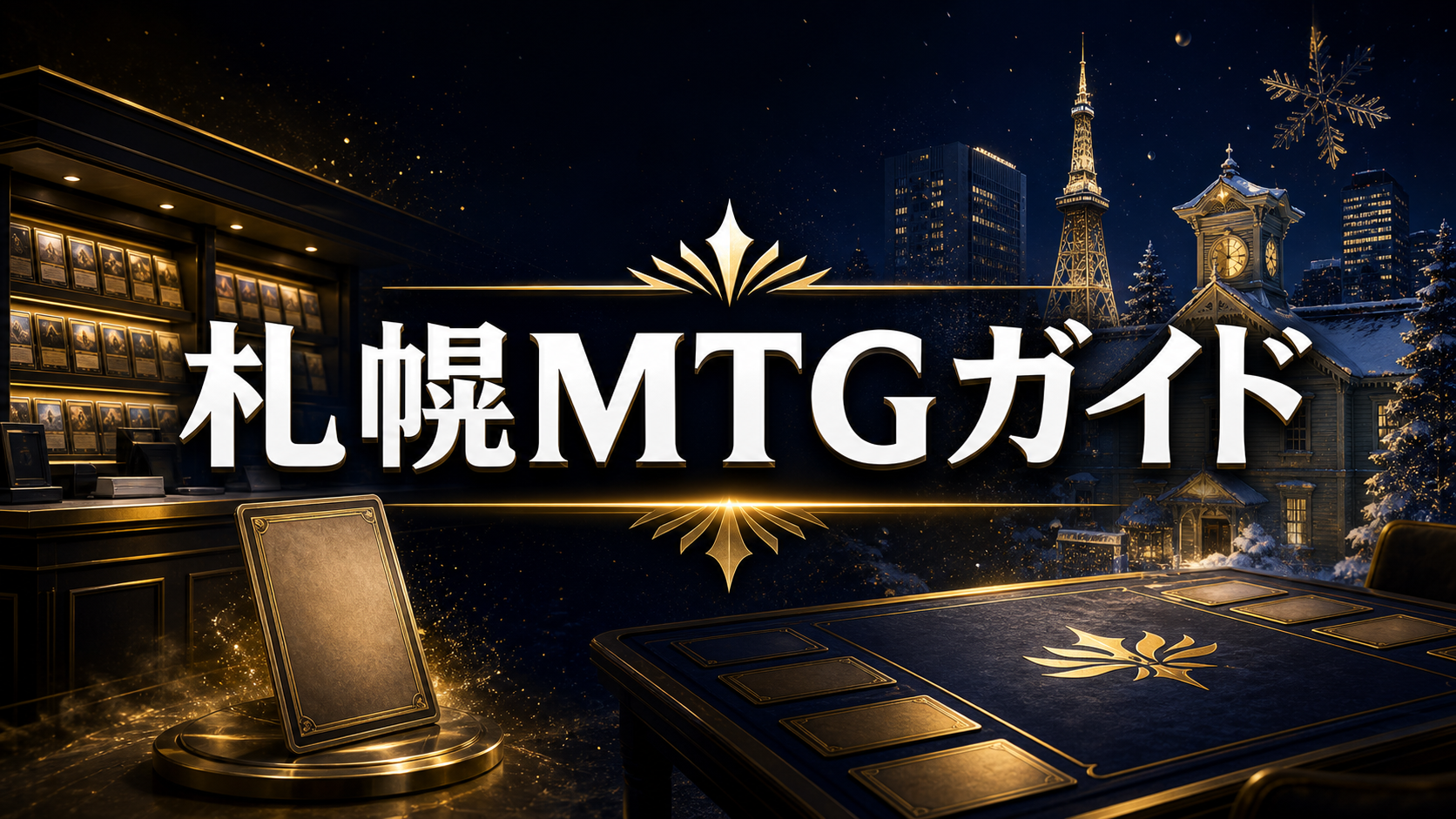 晴れる屋札幌店ガイド|MTGの販売・買取・大会を確認