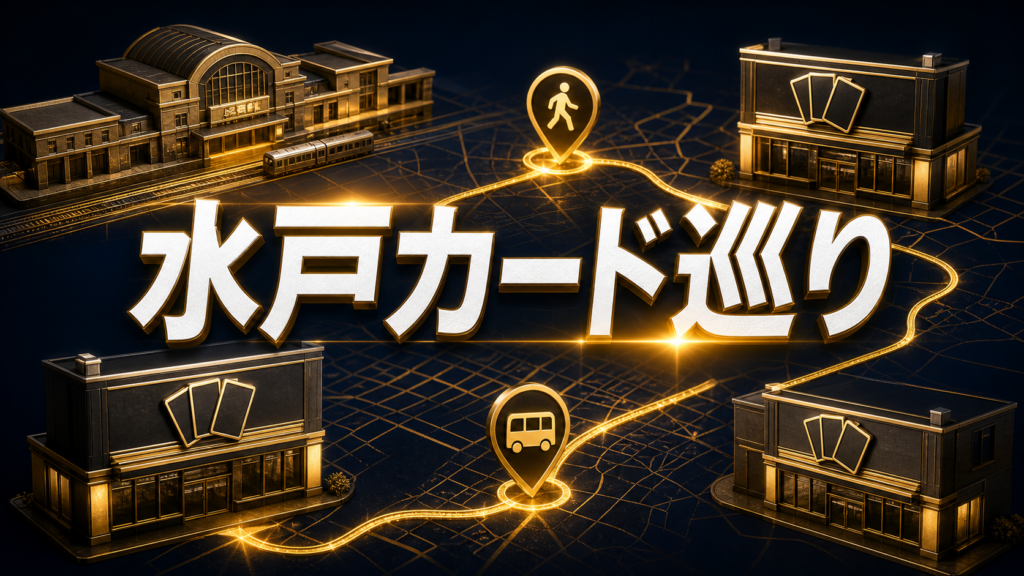 水戸のカードショップガイド｜駅前・販売・買取・対戦で選ぶ