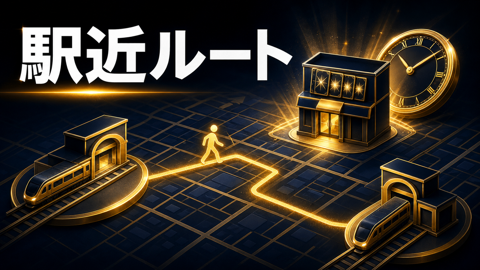 溝の口のカードショップは駅とビルを確認の判断ポイントを整理した図