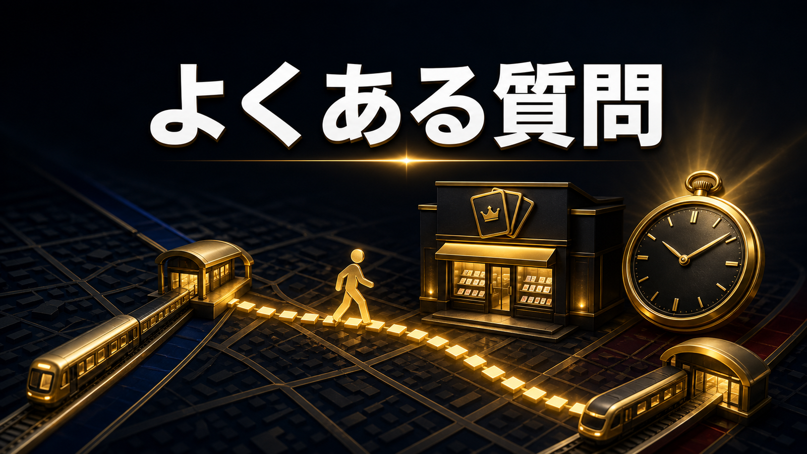 溝の口 カード ショップのよくある質問と最終判断を整理した図