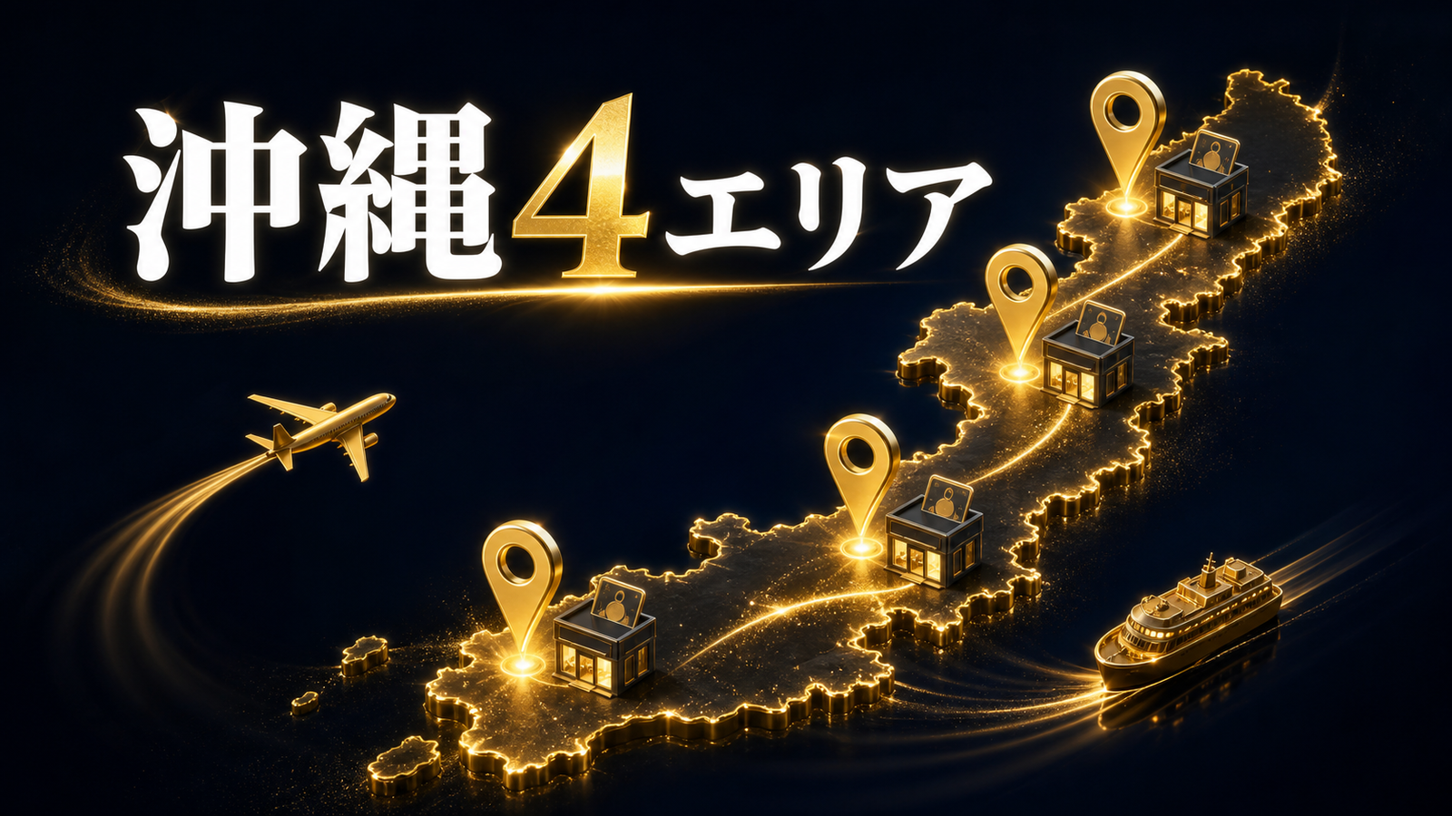 沖縄のカードショップはエリア選びが先の判断ポイントを整理した図