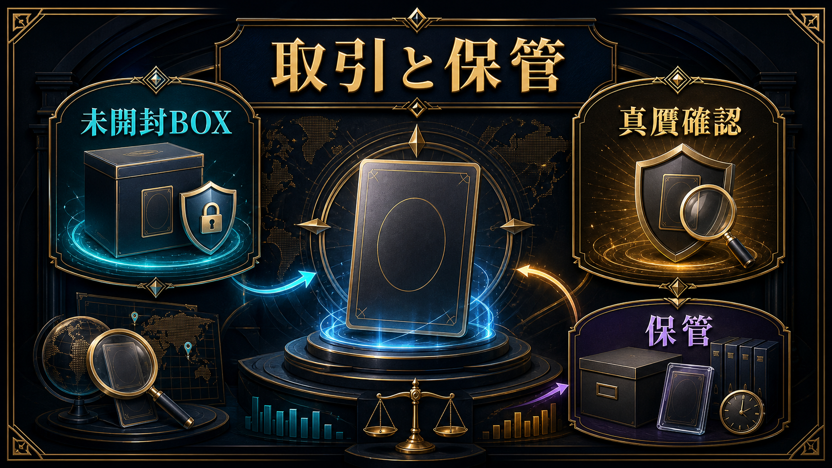 双璧の覇者を買う・売る・保管するの判断ポイントを整理した図