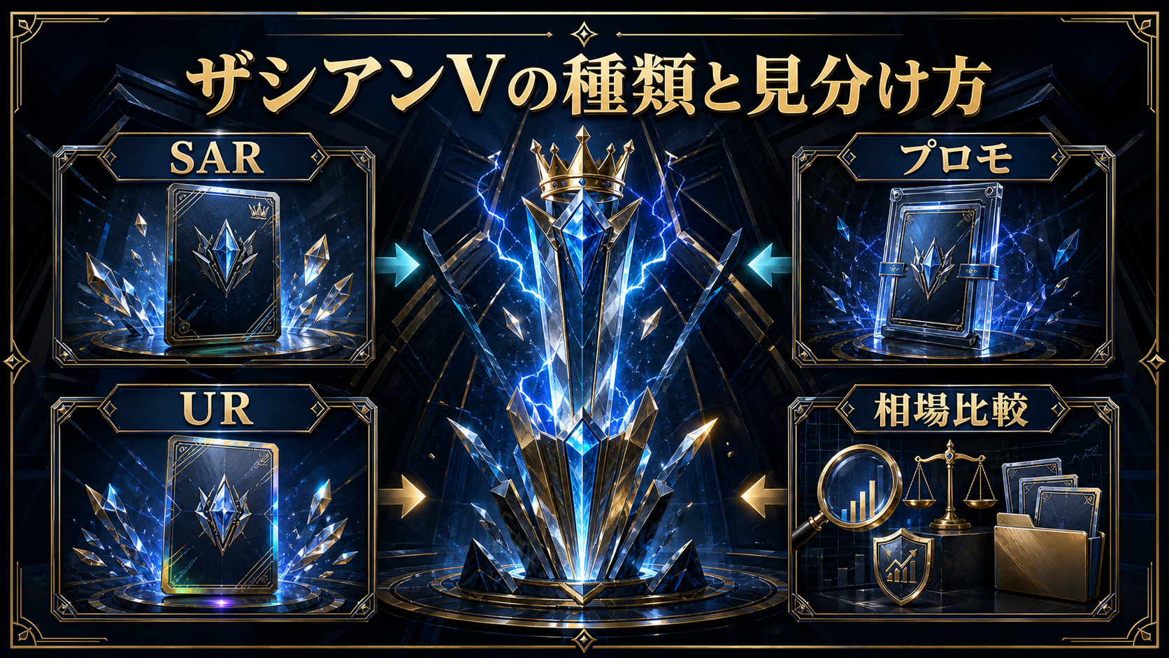 ザシアンVの種類一覧｜SAR・UR・プロモの見分け方と相場